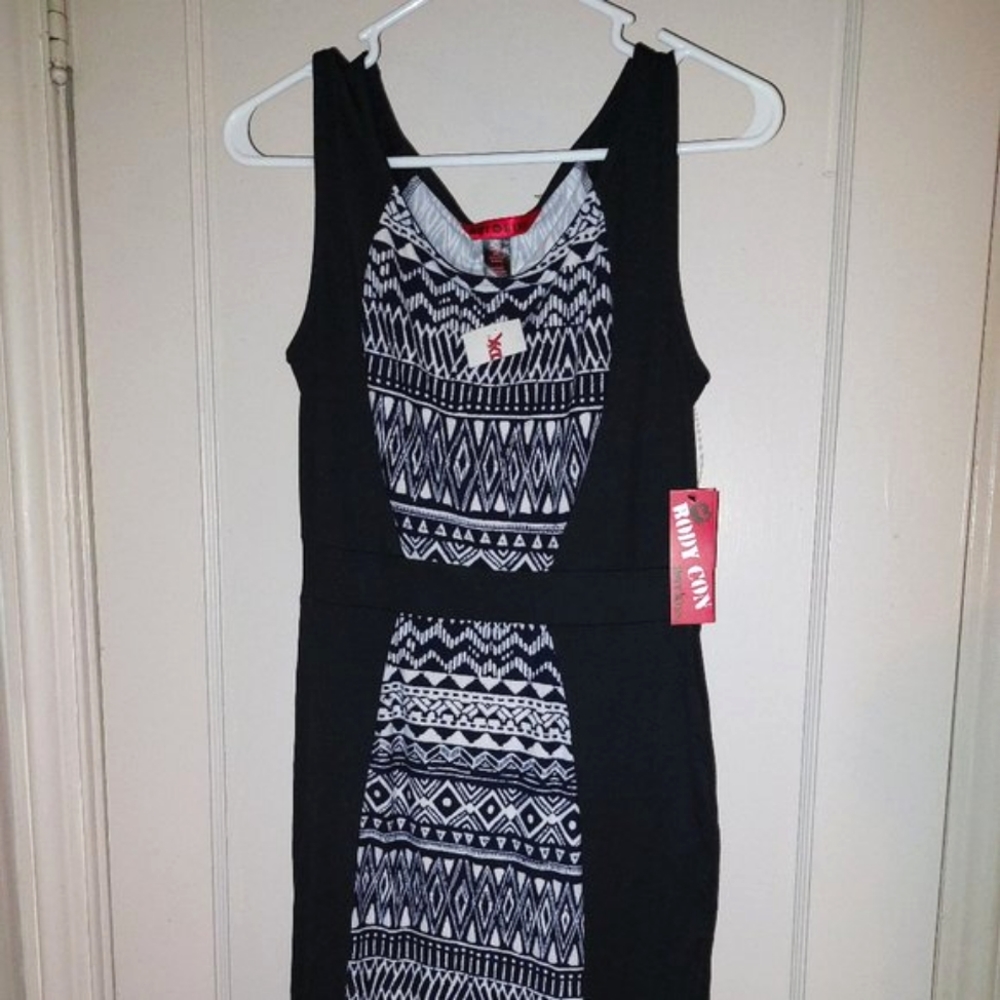 Hot Kiss Black Bodycon Dress